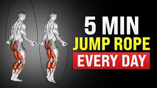 How 5 Minutes of Jump Rope Every Day Will Completely Transform Your Body [upl. by Aznofla808]