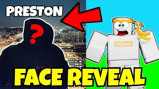 PRESTON Roblox Developer FACE REVEAL Pet Simulator X [upl. by Story]