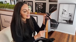 Ashley Unboxes Pleaser SPECTATOR709 Black 7 Inch High Heel Platform Shoes Textured Platform Heel [upl. by Thibaut561]