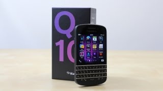 Review Blackberry Q10 Deutsch  SwagTab [upl. by Anerehs]