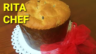 PANETTONE GASTRONOMICO alle OLIVE🎄RITA CHEF  Fatto a mano con impasto unico [upl. by Yttel426]