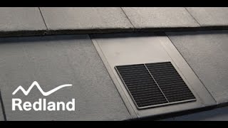 Whats New at Redland Rapid RoofVent Tile for Slate 10 [upl. by Llechtim]