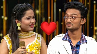 OMG Rishi Singh ने किया Bidipta Chakraborty को Propose New Love Story  Indian Idol Season 13 [upl. by Serle]