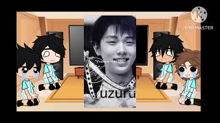 aoba johsaipast teammatesreact to kageyama as yuzuru hanyu part12cookiefalling angel [upl. by Avram]