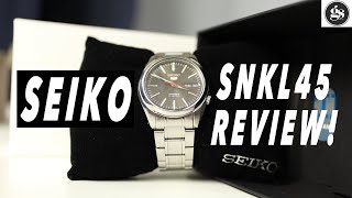 The Best Seiko 5 Money Can Buy  SNKL45 Review [upl. by Merrell]