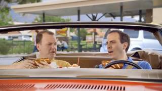 Sonic DriveIn Pretzel Dogs TV Commercial Baseball Vendor [upl. by Meggie786]