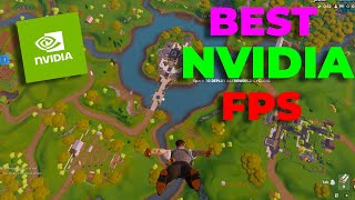 FORTNITE CHAPTER 2 BEST NVIDIA PROFILE SETTINGS Max FPS  0 Delay NVIDIA [upl. by Edora]