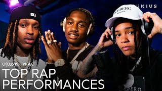 The Top Rap Performances  Open Mic [upl. by Notsnhoj]