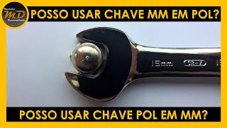 Posso Usar Chaves mm em pol  pol em mm [upl. by Eneiluj]