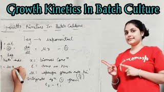 Growth kinetics in Batch Culture [upl. by Niletac]