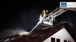 Großbrand im Meinerzhagener Industriegebiet Am Rottland [upl. by Ladnek]