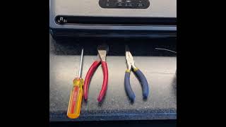 How to repair a FoodSaver Model FM3940 [upl. by Gurtner462]