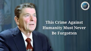 President Reagans Address to the Nation on the Soviet Attack on a Korean Airliner KAL 007 [upl. by Aem521]