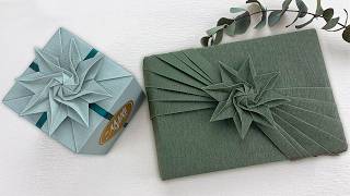 Gift Wrapping Ideas｜Christmas Gift Packing  Origami Star Tutorial（2023 Update） [upl. by Buchanan751]