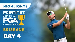 Australian PGA Championship Round 4 Highlights  Wide World of Sports [upl. by Leonora560]