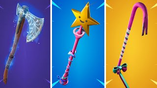 10 SWEATIEST Pickaxe Combos In Fortnite [upl. by Notsag]