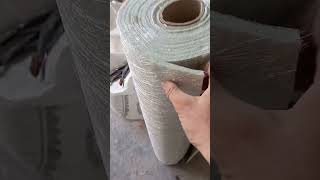 Cutting glass fibers for fiberglassبرش ال الیاف شیشه برای کپی قالبasreshaf [upl. by Annavoeg]