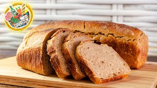 Brot mit Sauerteig in der Kastenform gebacken  Nico Stanitzok [upl. by Frodina]