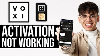 How to Fix Voxi SIM Card Activation Not Working 2024 [upl. by Ahsienauq593]