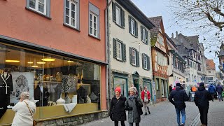 WINTER DAY IN KRONBERG WALK IN THE OLD TOWN [upl. by Annoyek926]