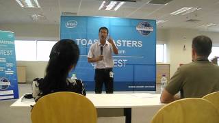 2012 Toastmasters Speech Contest  Intel Vietnam [upl. by Aidahs904]