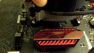 AM4 Ryzen CPU and Wraith Cooler installation directions [upl. by Ahsemik850]