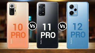 Redmi Note 10 Pro Vs Redmi Note 11 Pro Vs Redmi Note 12 Pro [upl. by Tan]