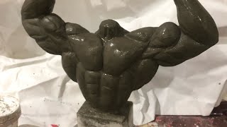 I sculpt first time RonnieColeman8 body 😍 [upl. by Yorgos]