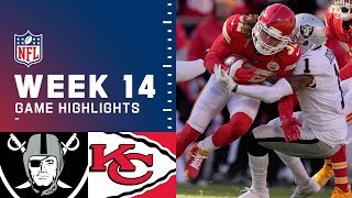 Raiders vs Chiefs Week 14 Highlights  NFL 2021 [upl. by Aihtela58]