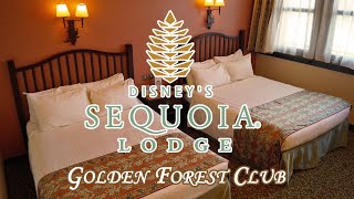 Disneys Sequoia Lodge  Tour of a Golden Forest Room  Disneyland Paris Hotels  HD 1080p Video [upl. by Peyter]