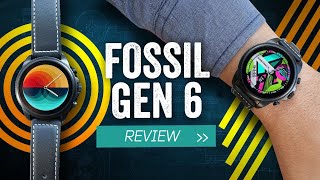 Fossil Gen 6 Review High Speeds Hard Specs Soft Wear [upl. by Yate]