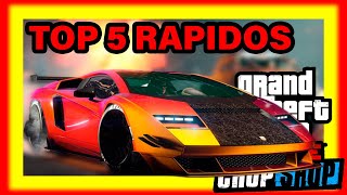 Top 5 COCHES más RAPIDOS de GTA ONLINE 2024 [upl. by Perl]