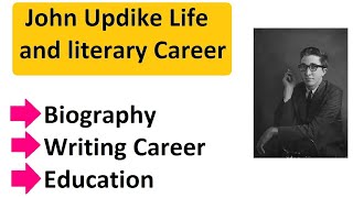 John Updike Life and Literary Career in hindiurdu [upl. by German]