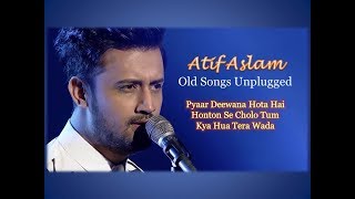 Atif Aslam old songs Live and unplugged  Pyaar deewana hota hai  honton se cholo tum [upl. by Joelle]