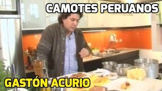 Gastón Acurio  Cocinando con camotes peruanos [upl. by Eceirahs]