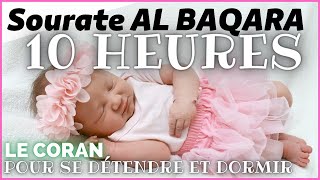 ►SOURATE AL BAQARA 10 HEURES 👉 ►►😴 ✅ Coran Pour Dormir BEBE [upl. by Allbee]