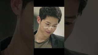 His smile at the end😩❤ Kdrama Descendents Of The Sun🎭 songjoongki songhyekyo [upl. by Hull85]