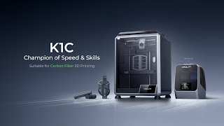 Introducing K1C  A Super Strong amp Fast 3D Printer for Carbon Fiber Prints [upl. by Nailluj]