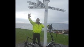 LEJOG A 5Day 900mile ElliptiGO Bike Ride from Lands End to John oGroats [upl. by Ariamoy]