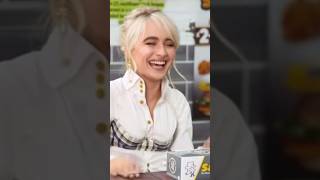 the funniest duo sabrinacarpenter ameliadimz date memes funny laugh humor live interview [upl. by Enyrb137]