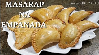 COOKING 101  MASARAP NA EMPANADA with ground beef fillings  YOU MUST TRY IT [upl. by Adnuahsor]