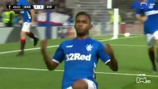 Alfredo Morelos el goleador colombiano del Rangers en la Liga de Escocia [upl. by Anwad]