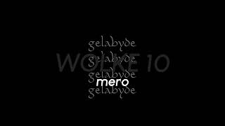 MERO  wolke 10 slowed [upl. by Xenia]