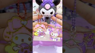 Create sanrio keychain 😍shortsviral kuromi japan unboxing kawaii diy shorts [upl. by Gipsy]