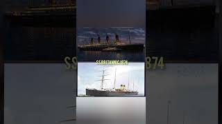 TITANIC VS From old steamships to modern steamships 18701922 ship titanic edit shorts [upl. by Iamhaj]