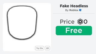 How To ACTUALLY Get FREE HEADLESS On ROBLOX MAY 2024 [upl. by Quintina]