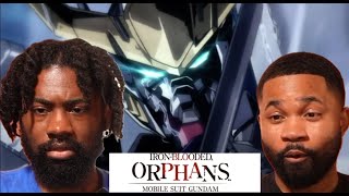 Mobile Suit Gundam IRONBLOODED ORPHANS Mikazuki vs Carta  Reaction [upl. by Greggs280]