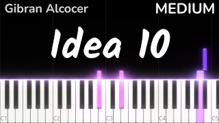 Idea 10 MEDIUM Piano Tutorial [upl. by Aehtela]