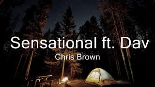 Chris Brown  Sensational ft Davido amp Lojay  Music Stetson [upl. by Atoiganap929]