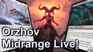 Orzhov Midrange Live Testing Stream  MtGA [upl. by Ermina]